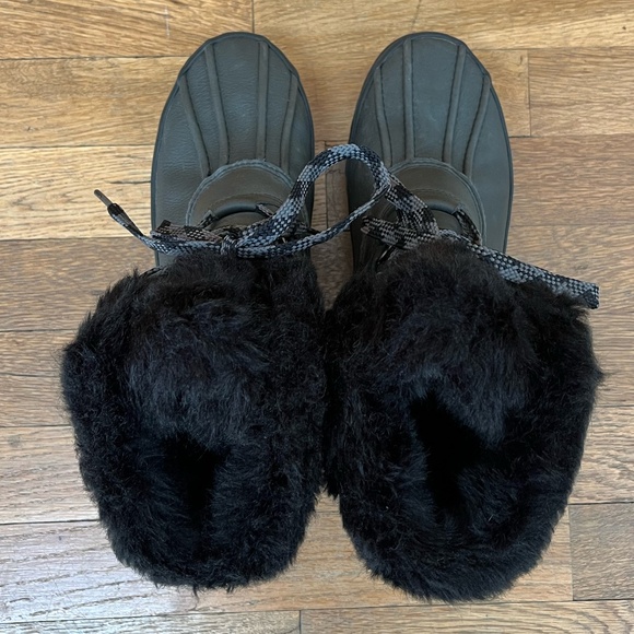 Sperry Maritime Winter Black Boots Size 8 - Picture 4 of 6